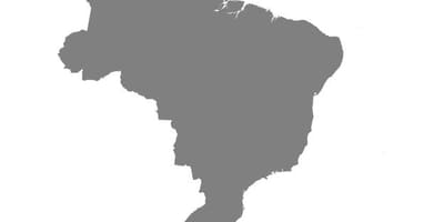 O brasil vetor mapa