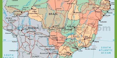 Mapa político do Brasil